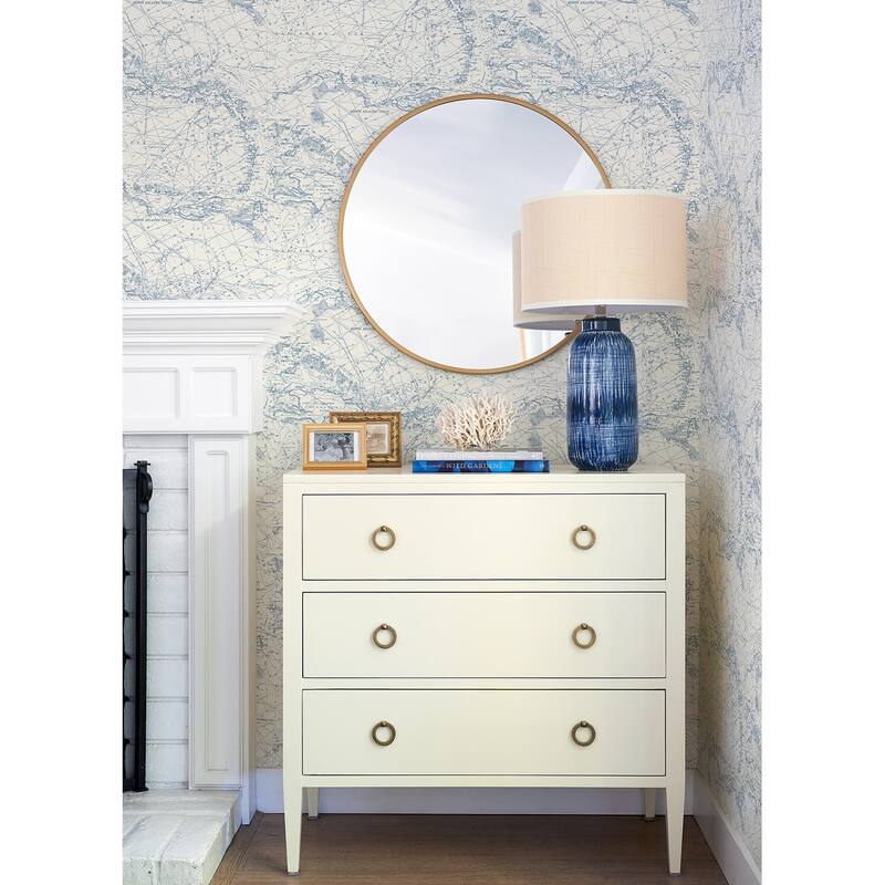 Chesapeake Charts Navy Nautical Chart Wallpaper