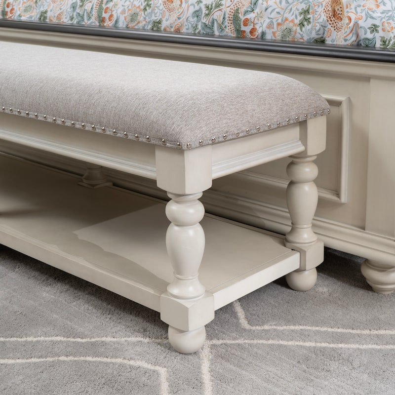 Ellington Bench White