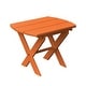 preview thumbnail 16 of 15, Poly Folding End Table Orange