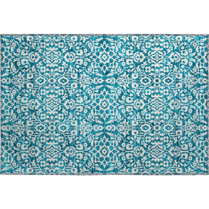 Premium Washable Super Soft Traditional Mekenzie Mayfield Rug