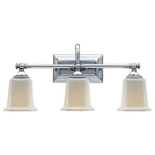 Nicholas 3-Light Bathroom Vanity Light in Polished Chrome