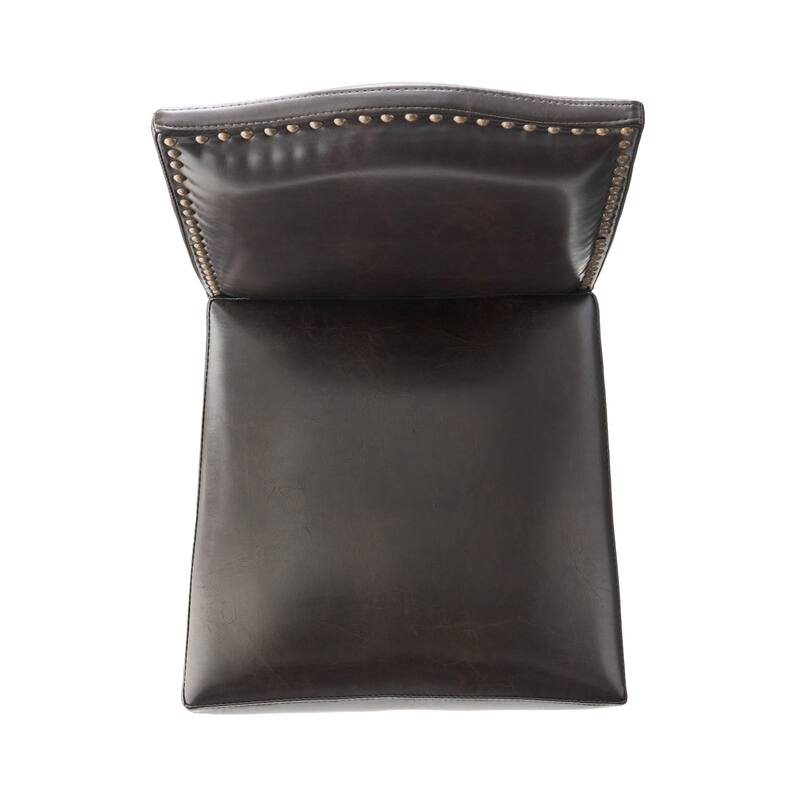 Modern Fabric Barstools with Arching Back High Chair and Nailhead Trim Dining Chair, Counter Reception Chair, Island Chair