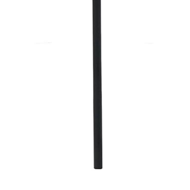 9FT Outdoor Patio Iron LegsTilt-Adjustable Round Tilting Umbrella