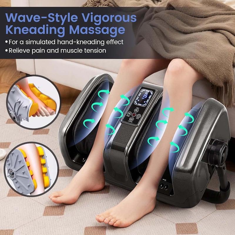 Foot Massager Shiatsu Leg Massager w/ Washable Cover