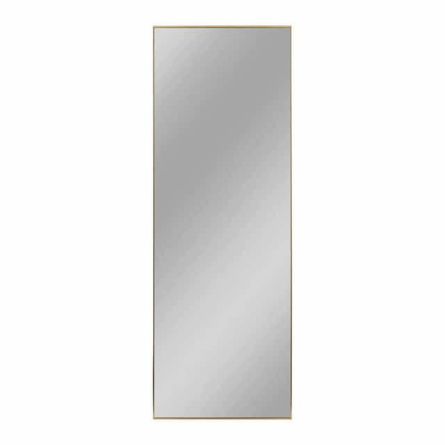 Neutypechic Accent Metal Frame Full-Length Wall-Mounted Hanging Mirror