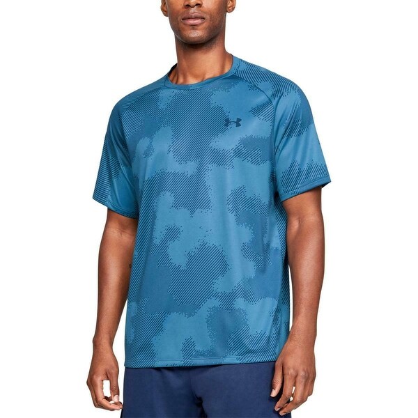 under armour men's tech printed short sleeve shirt