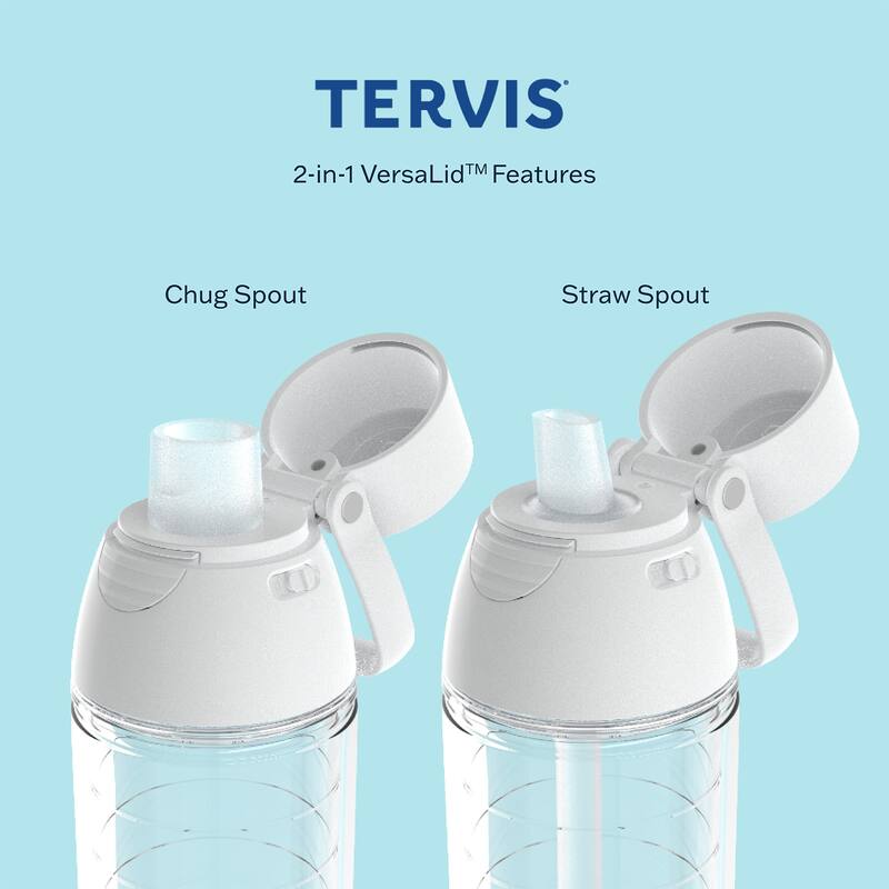 Tervis Pickleball Paddle Pattern Made in USA Double Walled Insulated Travel Tumbler, Classic - 24oz Venture Lite Water Bottle