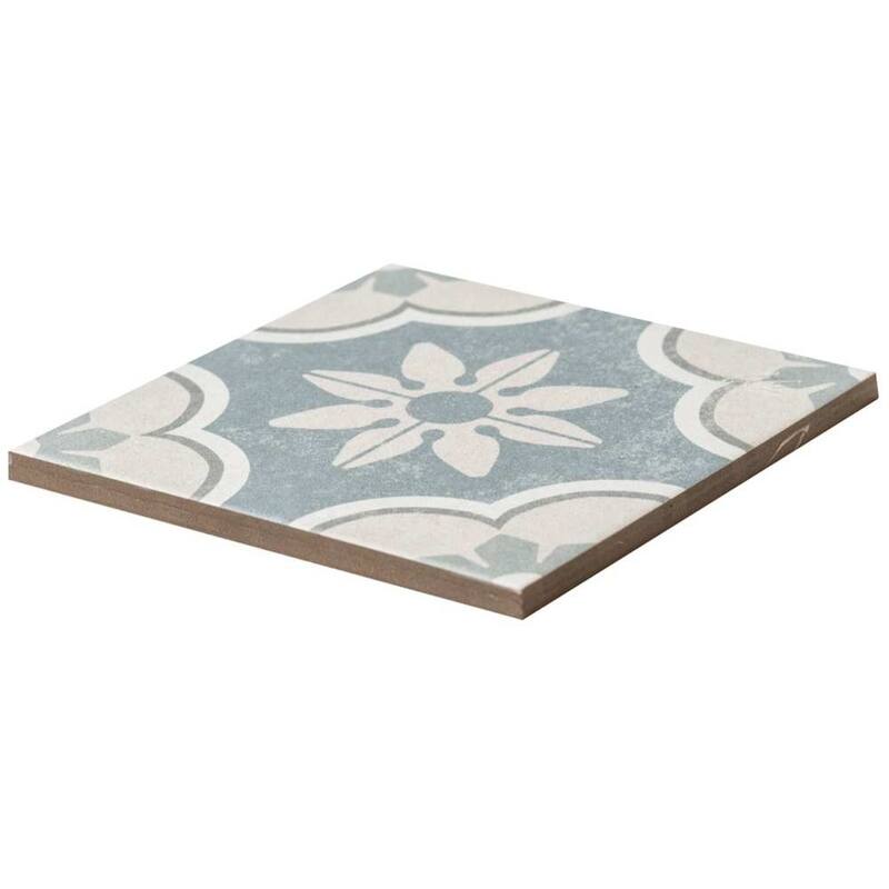 The Tile Life Oheka 6x6 Porcelain Floor & Wall Tile