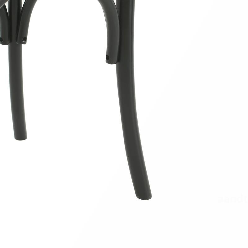 2PCS Wood Rattan Dining Chairs