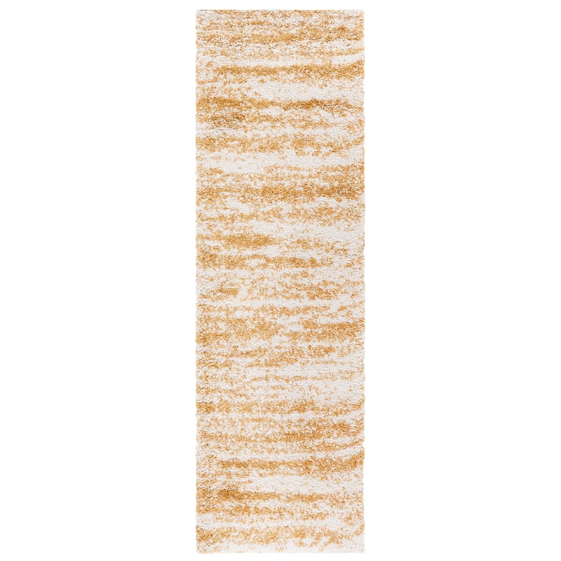 SAFAVIEH, Hudson Shag Felecia Modern Abstract 2-inch Thick Rug