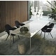 preview thumbnail 15 of 27, Retro Upholstered Dining Armchair w/ Walnut Legs