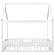preview thumbnail 6 of 33, Wood House Bed with Fence and Door