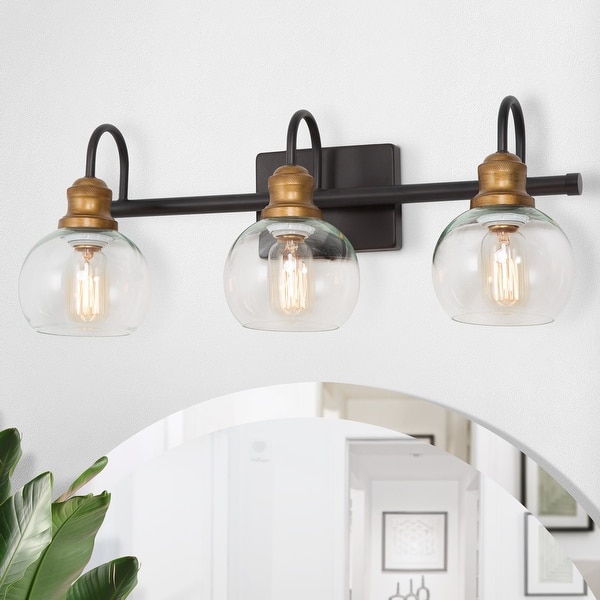 Modern Linear Bathroom Wall Sconces Vanity Lights For Powder Room Rust Gold L22 X W7 1 X H8 6 Overstock 32560013
