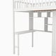 preview thumbnail 5 of 27, Twin size Loft Bed with Bookshelf, Drawers, Desk and Wardrobe