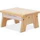 preview thumbnail 1 of 13, Dream On Me Ease-Up Adjustable Nursing Footrest Natural