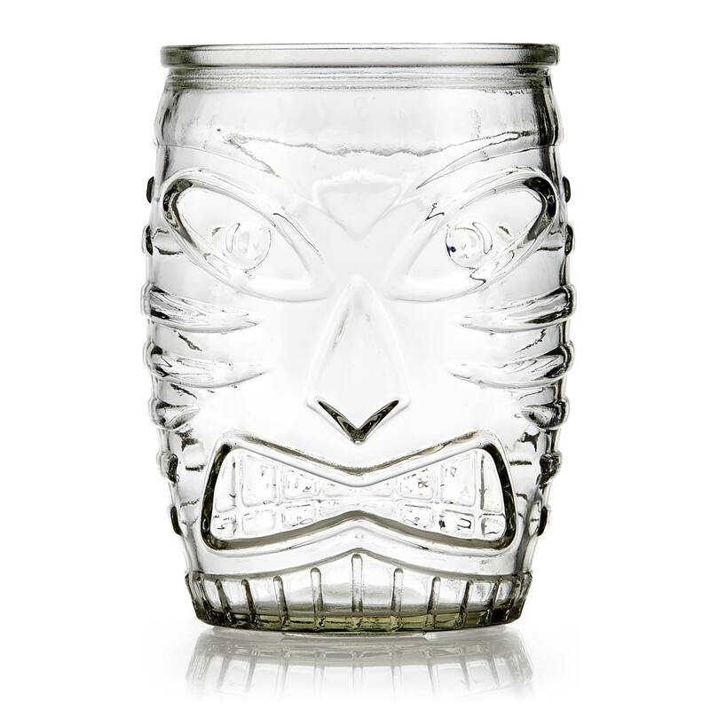 Libbey Classic Tiki Statue Rocks Glass, 16-ounce, Set of 4 - Set of 4