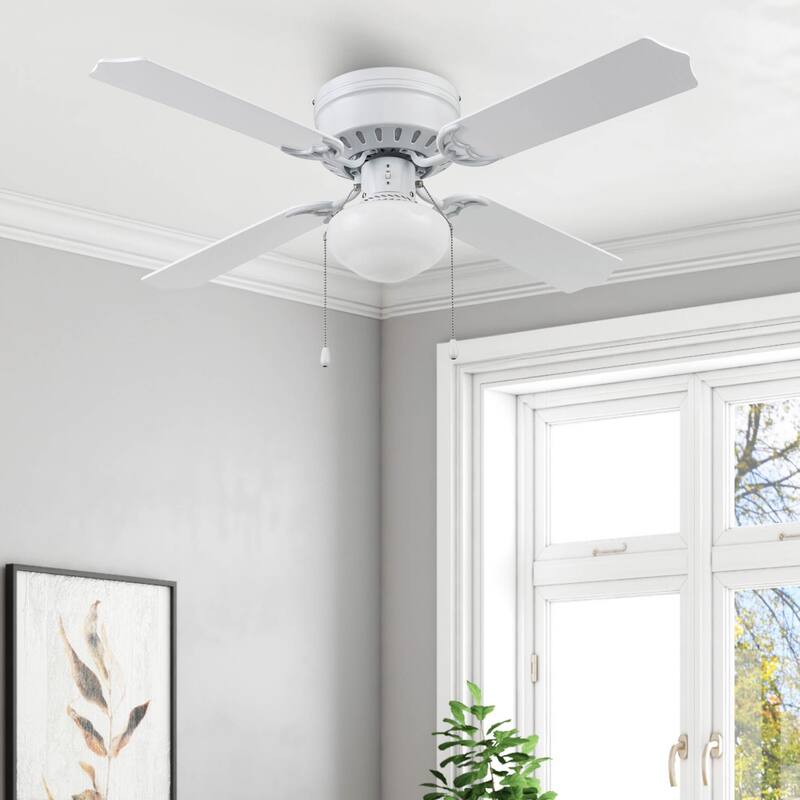 42" Prominence Home Cherry Hill Indoor Ceiling Fan, Espresso Bronze - 42 - White