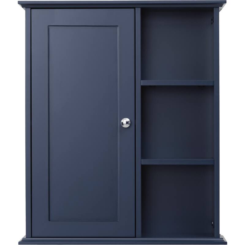 Bathroom Wall Cabinet with Soft-Closing Hinges, MDF Construction, and Versatile Storage for Home or Office Use