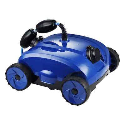 Blue Robotic Automatic Swimming Pool Cleaner