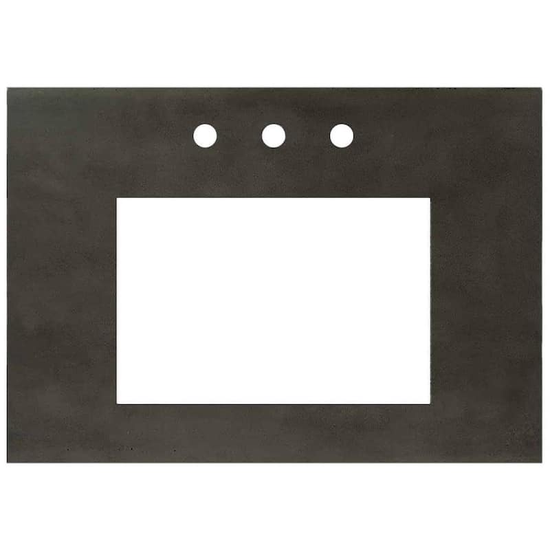 Native Trails VT30-R1812-NS-3 NativeStone 30" Stone Composite Vanity - Slate