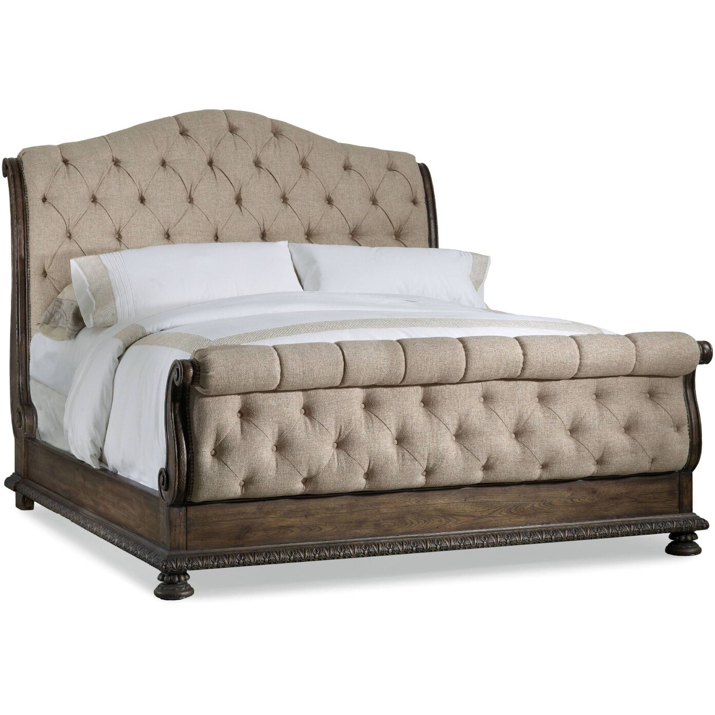 Shop For Hooker Furniture 5070 90566 Rhapsody King Size Solid Hardwood Frame Rustic Walnut Get Free Shipping On Everything At Overstock Your Online Furniture Outlet Store Get 5 In Rewards With Club O 20034262 But a decent hardwood bed can easily cost over a thousand bucks! hooker furniture 5070 90566 rhapsody king size solid hardwood frame rustic walnut