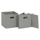 preview thumbnail 8 of 6, Household Essentials Fabric Storage Bins, Set of 6