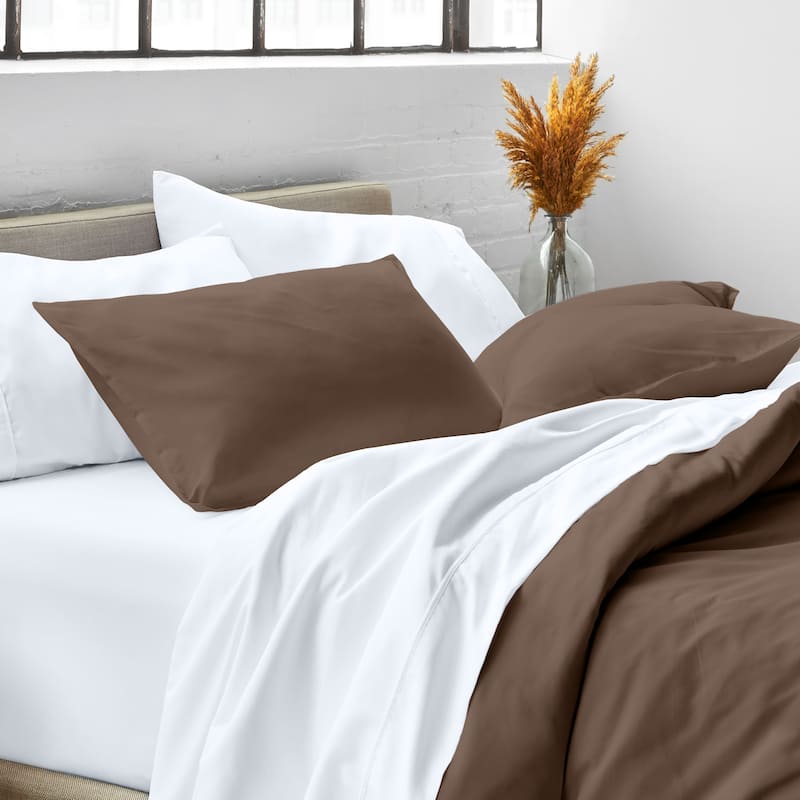 Bare Home Double Brushed Pillow Shams (Set of 2)