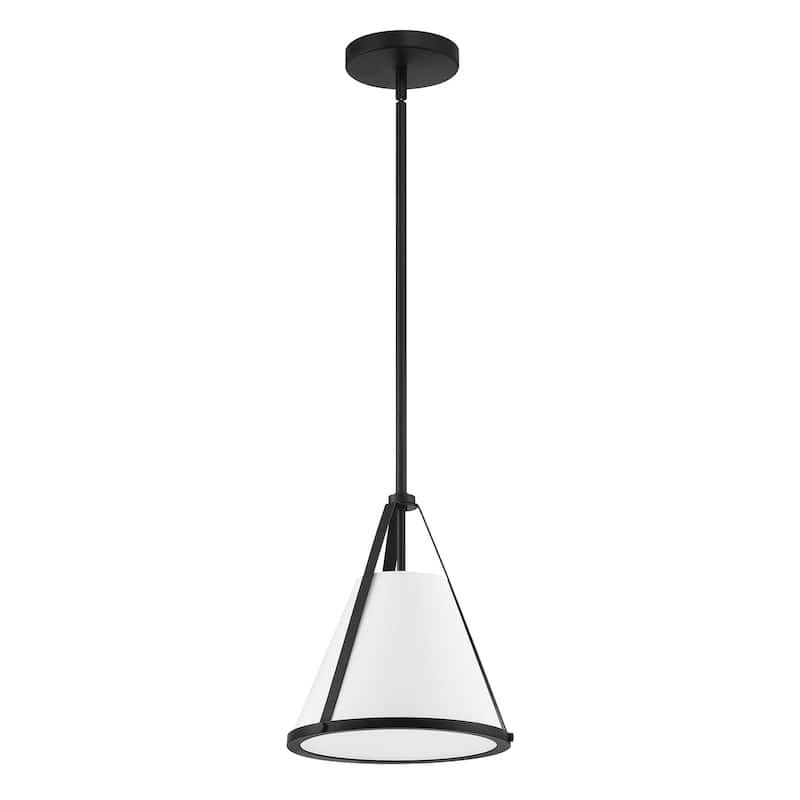 Fulton 1 Light Black Pendant