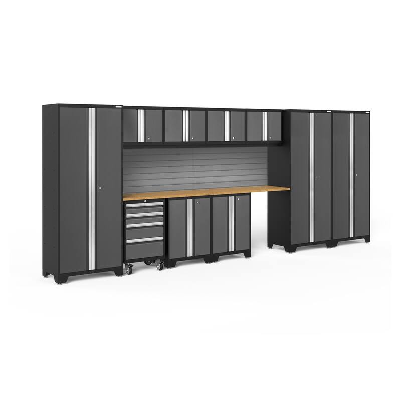 NewAge Products Bold Series 12-pc. Steel Garage Cabinet Set