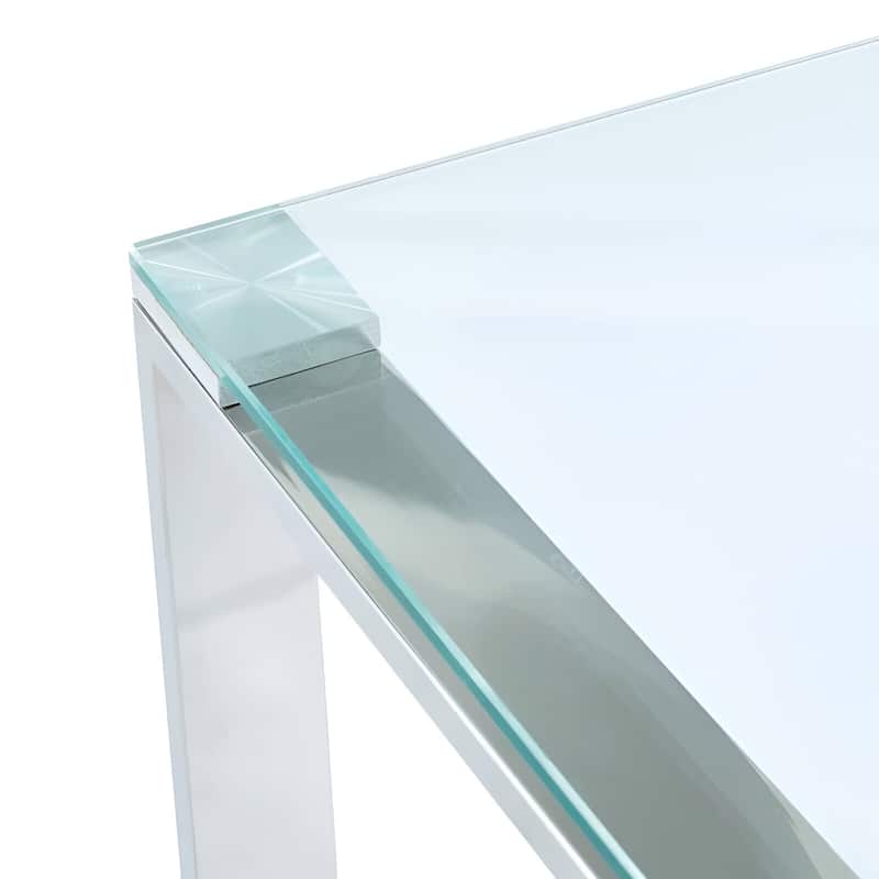 Gen Condo Glass Large Coffee Table Sleek Design