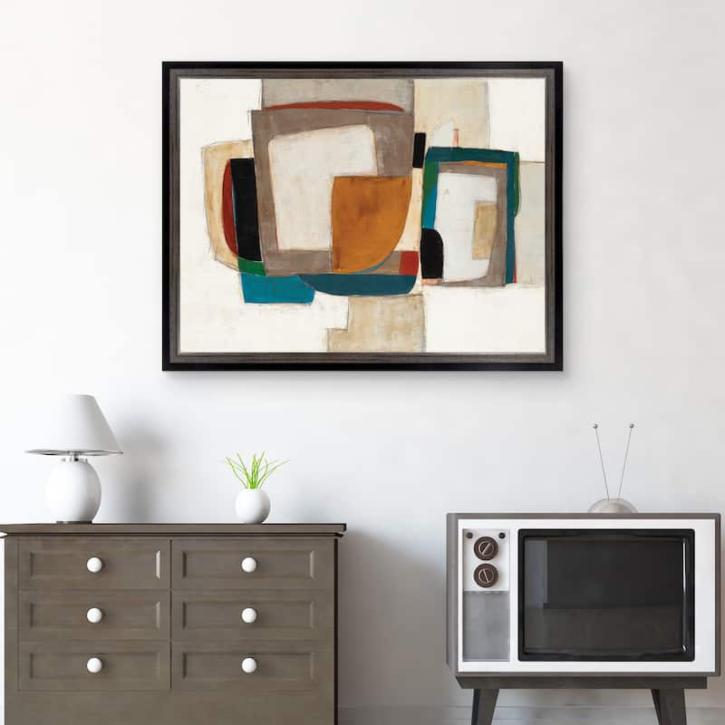 Masterpiece Art Gallery| Everything Must Converge II by Kippi Leonard - Framed Canvas Art Print