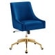 preview thumbnail 9 of 40, Discern Performance Velvet Office Chair