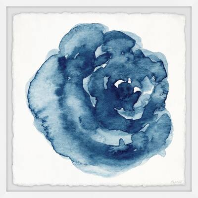 Curly Flowers Framed Wall Art, Floral Delight - A Blooming Accent for Your Living Space