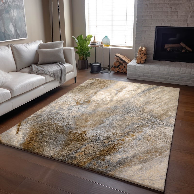 Premium Washable Super Soft Modern Abstract Mayfield Rug