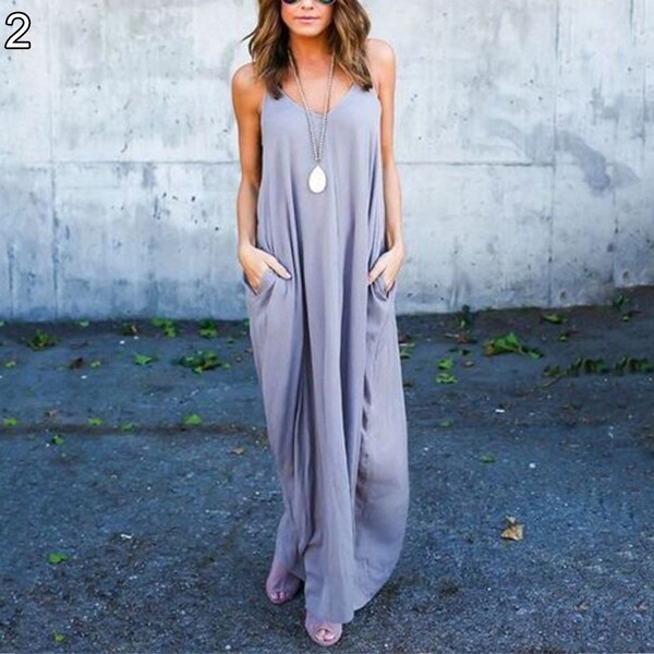 long pocket dress