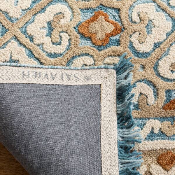 Shop Safavieh Handmade Blossom Omie Modern Floral Wool Rug On