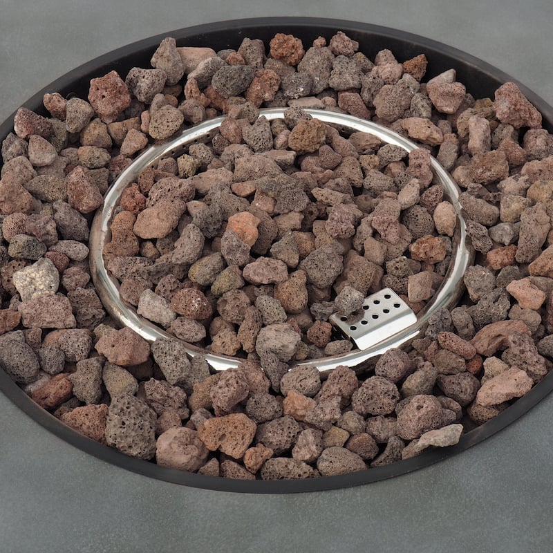 Hobbs Outdoor Iron Circular Fire Pit by Christopher Knight Home