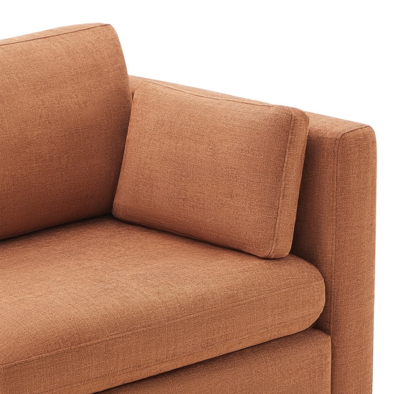 Mia Oversized Modular Sectional Fabric Sofa