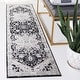 preview thumbnail 111 of 115, SAFAVIEH Brentwood Vessie Traditional Oriental Rug 2' x 8' Runner - Black/Ivory