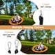 preview thumbnail 10 of 114, Goplus 40" Flying Saucer Tree Swing Indoor Outdoor Play Set Kids - See Details