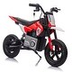 preview thumbnail 6 of 56, 24V Kids Ride On Electric Toy Motocross Motorcycle,200W High Speed Hub Motor,Rear Wheel Shock Absorber,Adjustable Speed