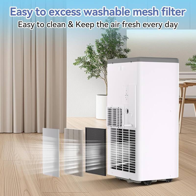 Portable Air Conditioners, Flarhetoric 8000 BTU Cooling/Fan/Dry 3 IN 1 Portable Ac unit for Room 420 SQ.FT