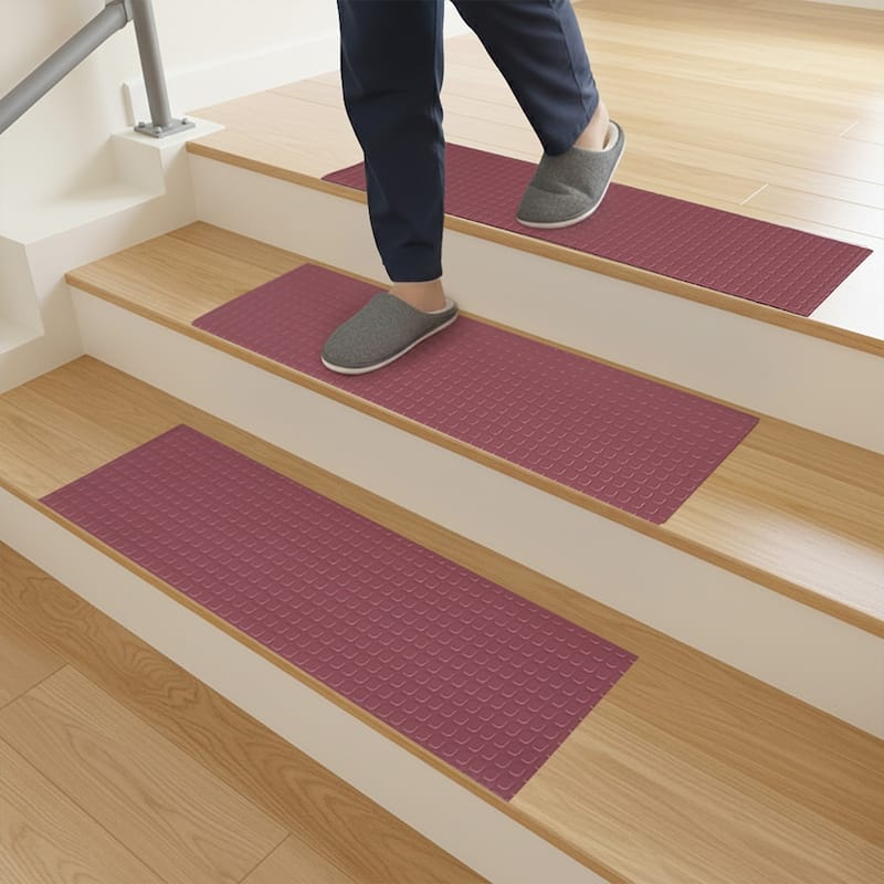 Block-Grip Vinyl Step Mats