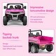 preview thumbnail 12 of 35, 24V 2 Seater Ride On Dump Truck with Remote Control Electric UTV Car