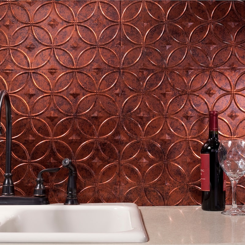 FASÄDE Rings Decorative Vinyl Backsplash Panel