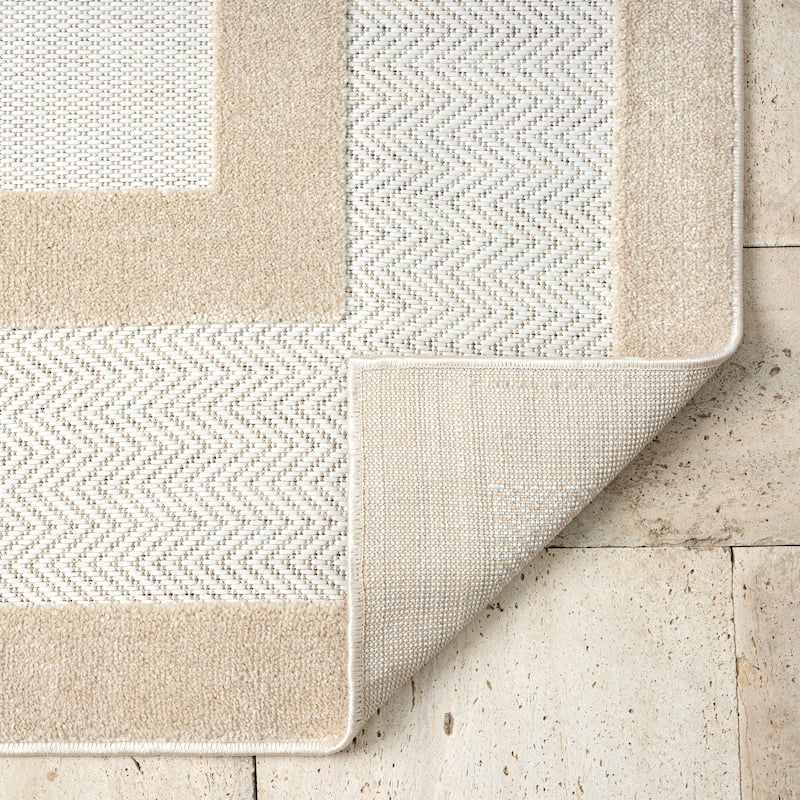 Abani Rugs Dusk Collection DUS130A Modern Rectangles Area Rug