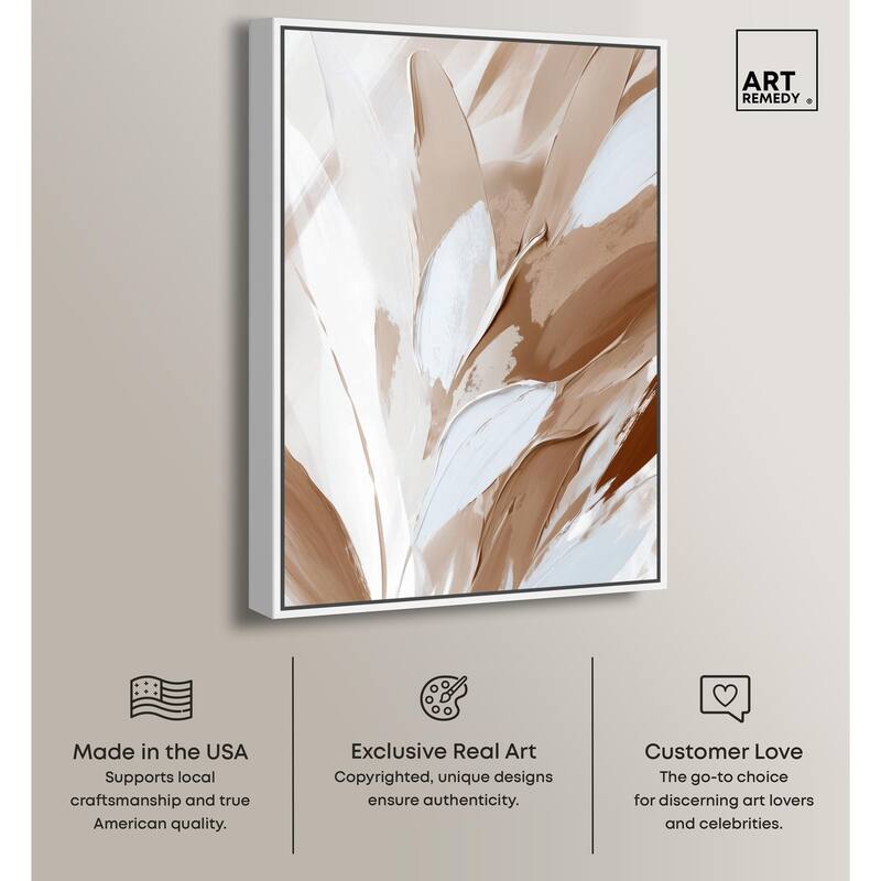 Fawn and Frost II Canvas by Art Remedy