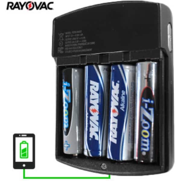 Rayovac Disposable Battery-USB Converter and Charger - Bed Bath