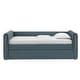 preview thumbnail 12 of 10, Veyla Channel Tufted Performance Velvet Twin Daybed With Trundle
