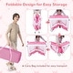 preview thumbnail 7 of 7, Costway Portable Baby Playpen Crib Cradle Changing Pad Mosquito Net